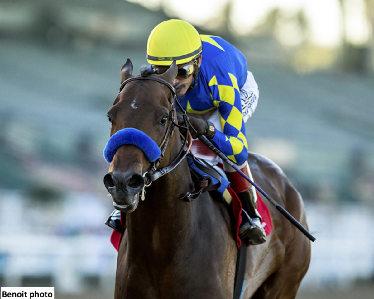 Messier Draws Off By 15 Lengths in Robert B. Lewis Stakes Paulick