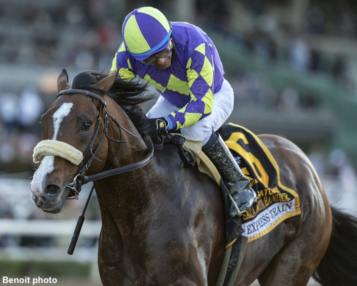 Express Train Gives Shirreffs His First Santa Anita Handicap Victory