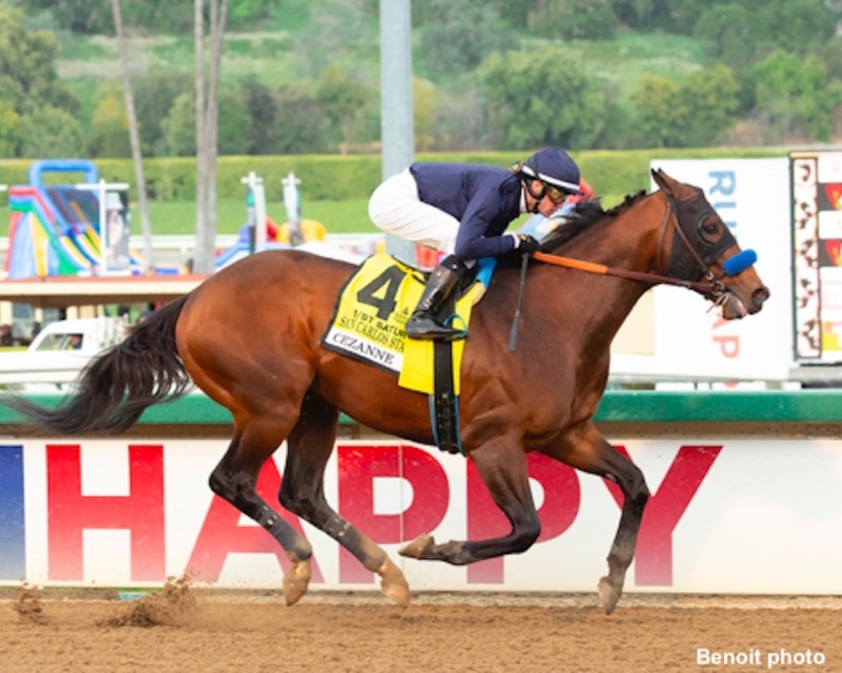 Multiple Graded Stakes Winner, 3.65 Million Purchase Cezanne