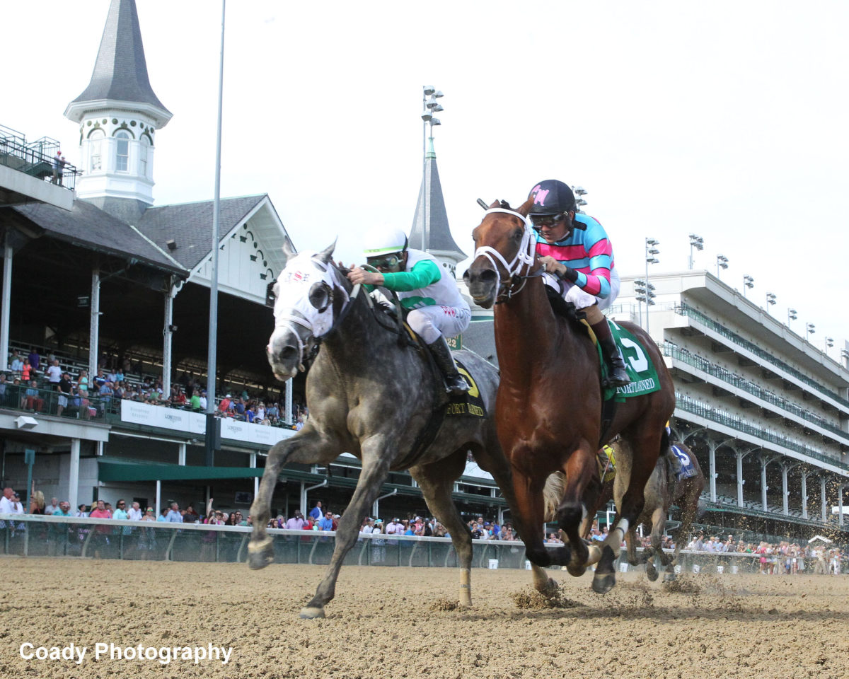 Sharp-Trained Twilight Blue, Intrepid Heart Finish 1-2 In Inaugural ...