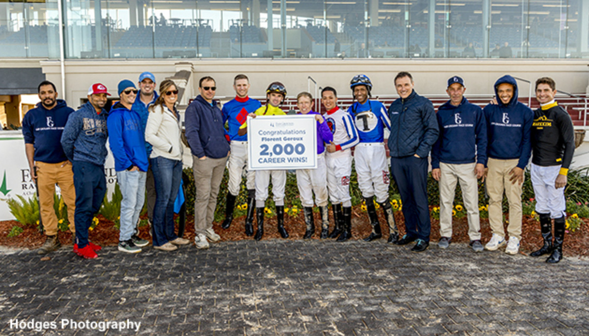 'A Big Relief': Florent Geroux Celebrates 2,000th Career Win At Fair ...