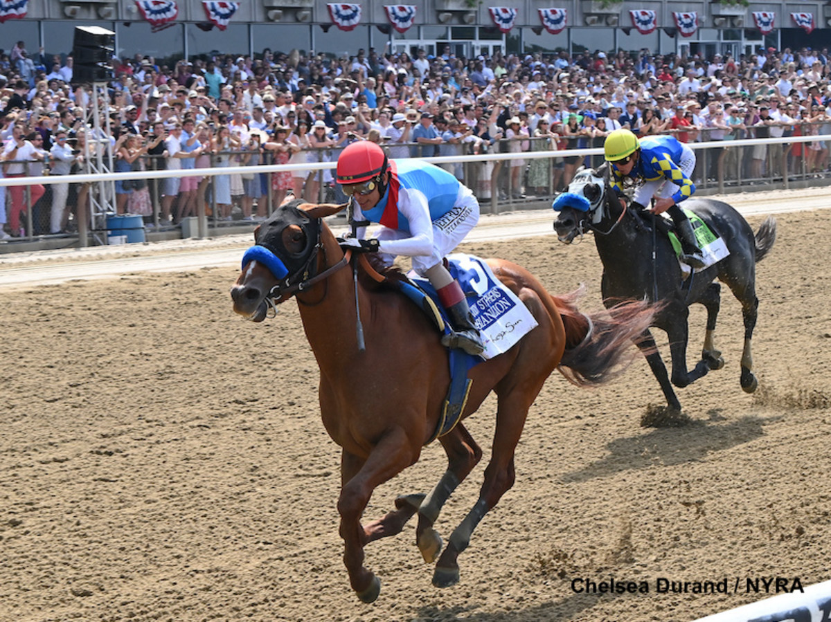 Arabian Lion Steps Up To Grade 1 Company, Gives Baffert Third Woody