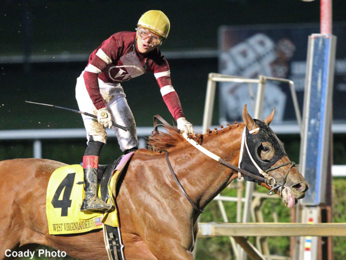 West Virginia Derby Winner Red Route One May Switch Back To Turf For