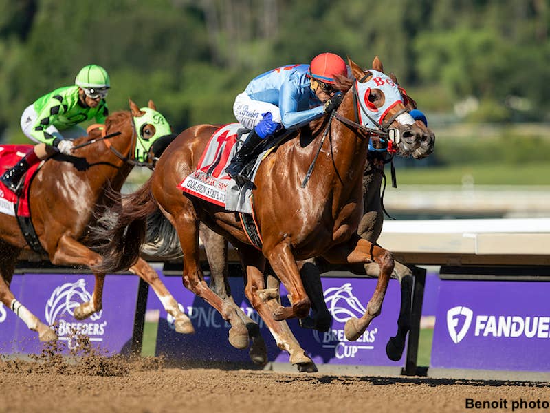 Magic Spoon Rallies Wide To Take Golden State Juvenile - Paulick Report ...
