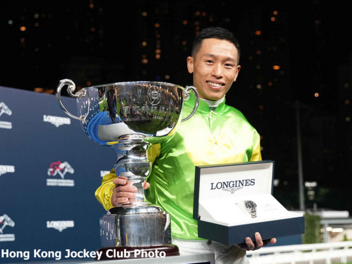 Vincent Ho Claims First Hong Kong International Jockeys