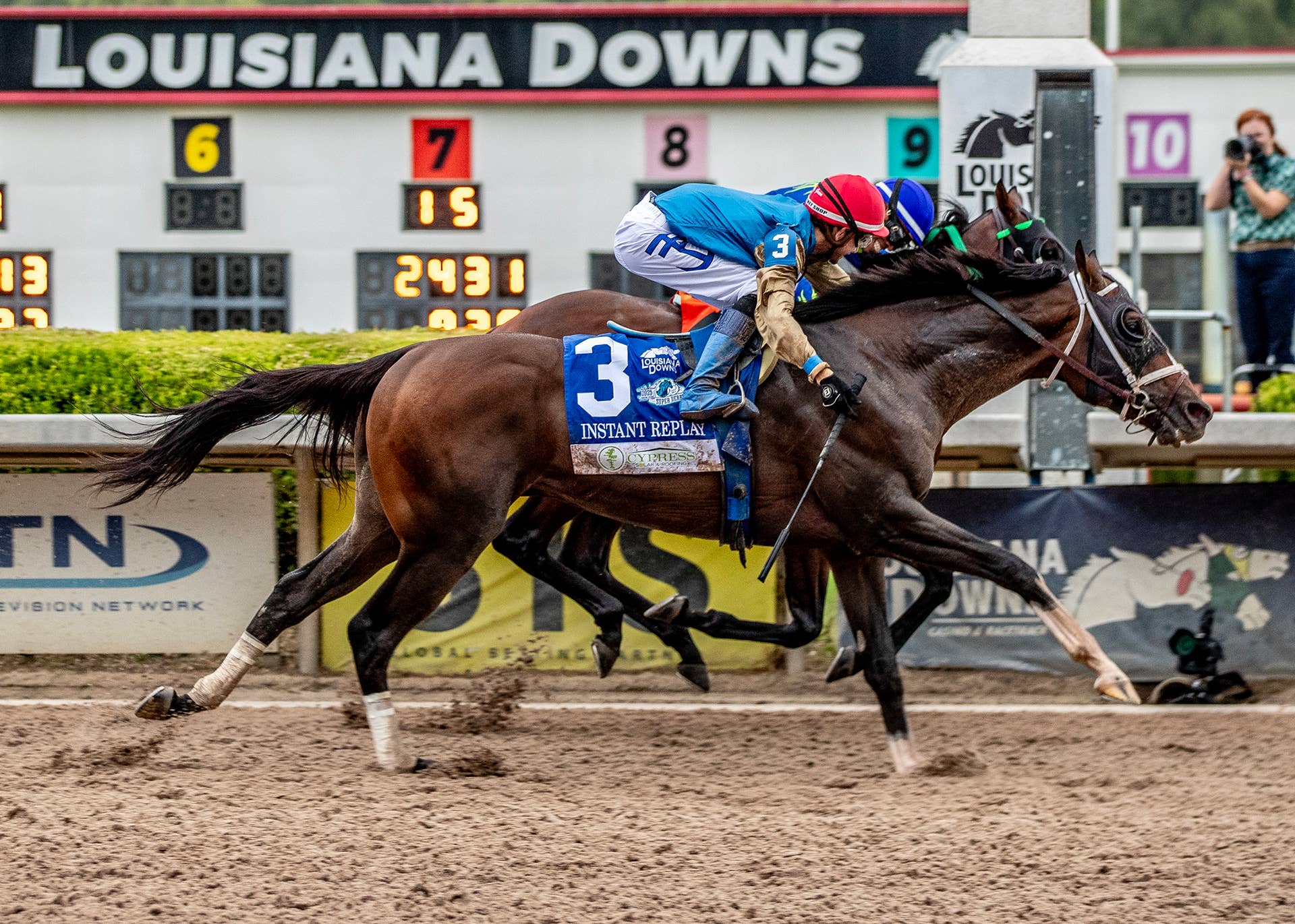 Instant Replay Strikes In Final Stride Of Super Derby - Paulick Report ...