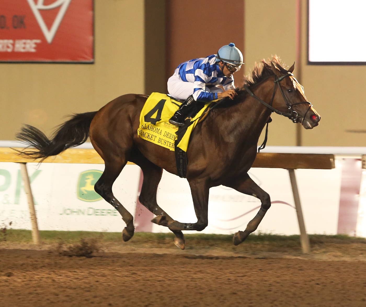 Odds-On Favorite Bracket Buster Cruises In Oklahoma Derby - Paulick ...