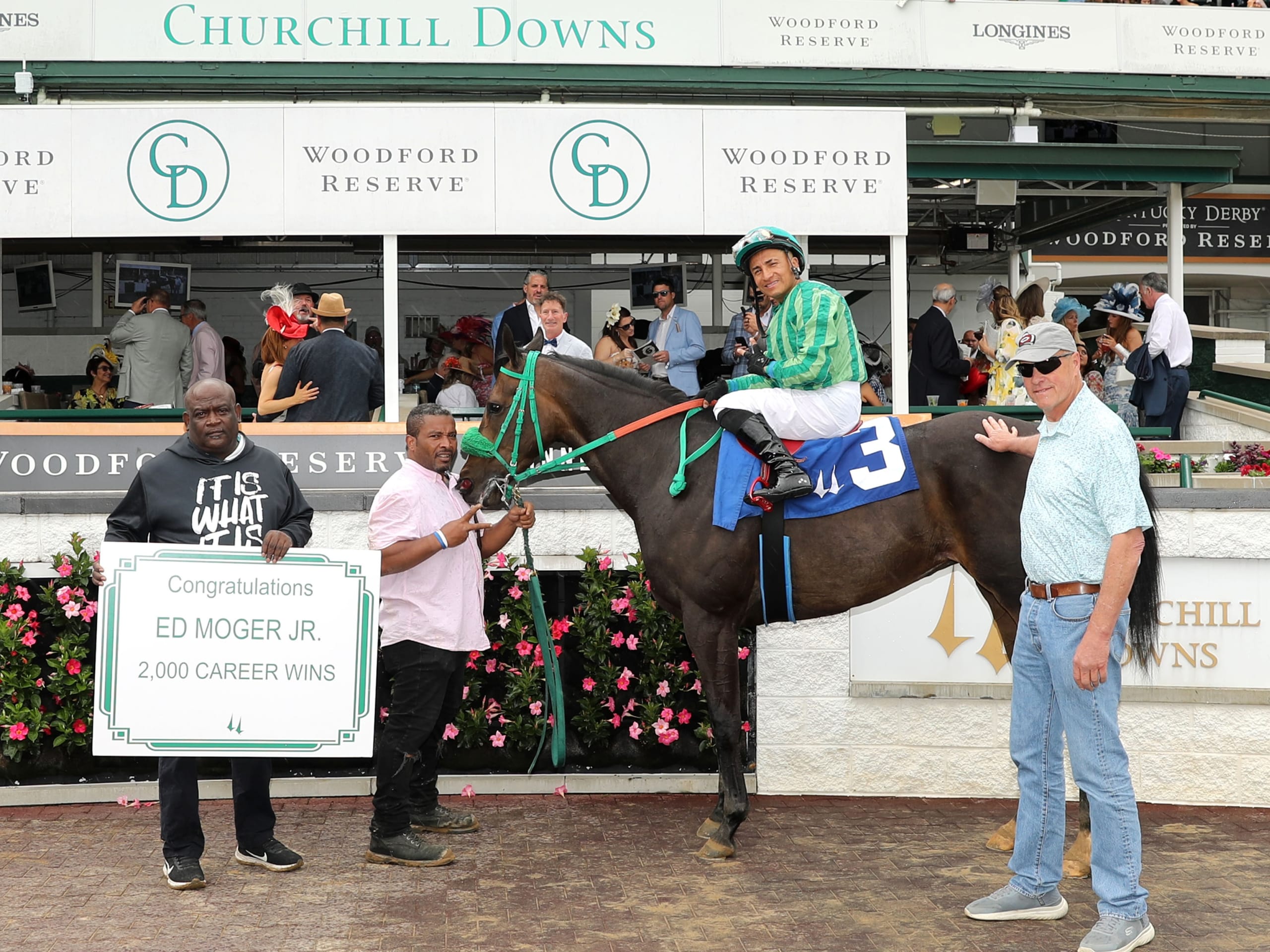 Paynt Ya Later Gives Ed Moger Jr. 2,000th Career Victory - Paulick Report