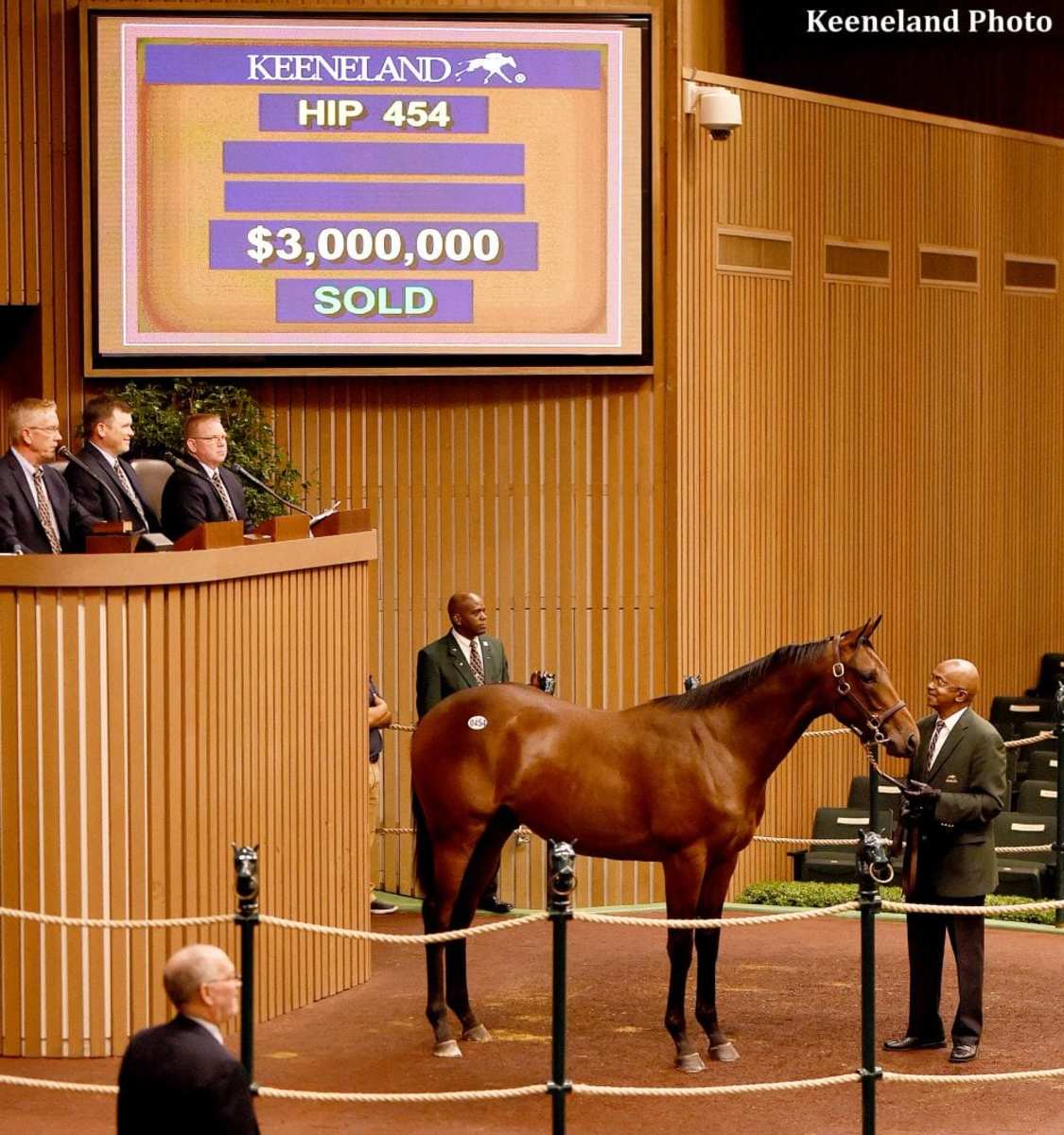 Half Brother To Beholder Brings 3,000,000 On Day 3 Of Keeneland