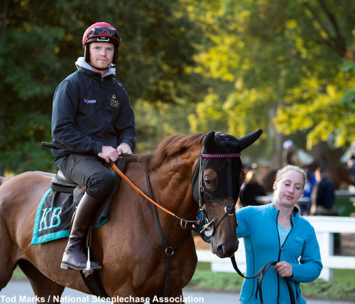 Grade 1 Steeplechase Action Highlights Belmont's Opening Day Card