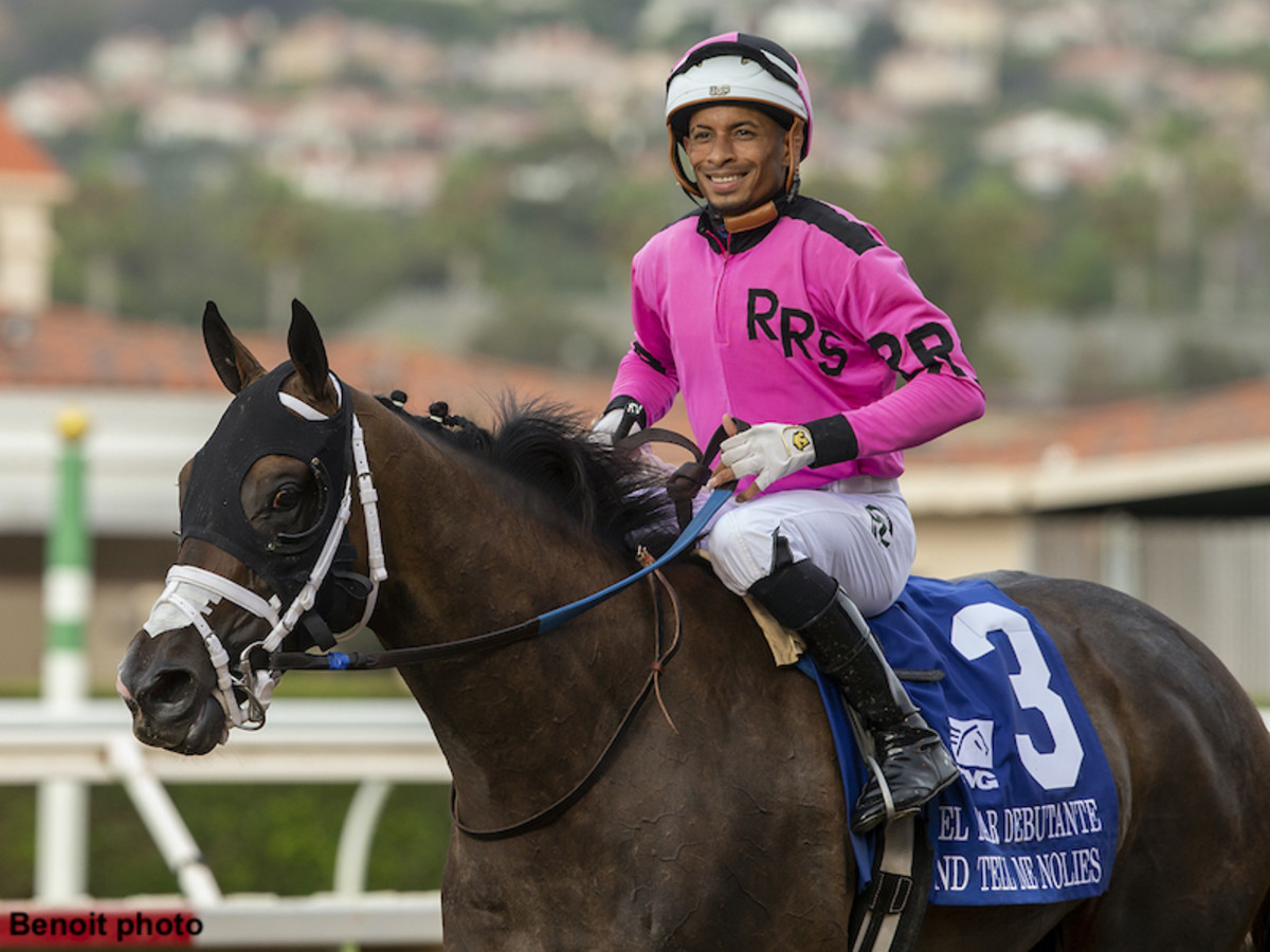 And Tell Me Nolies Up Just In Time To Take TVG Del Mar Debutante – Horse Racing News