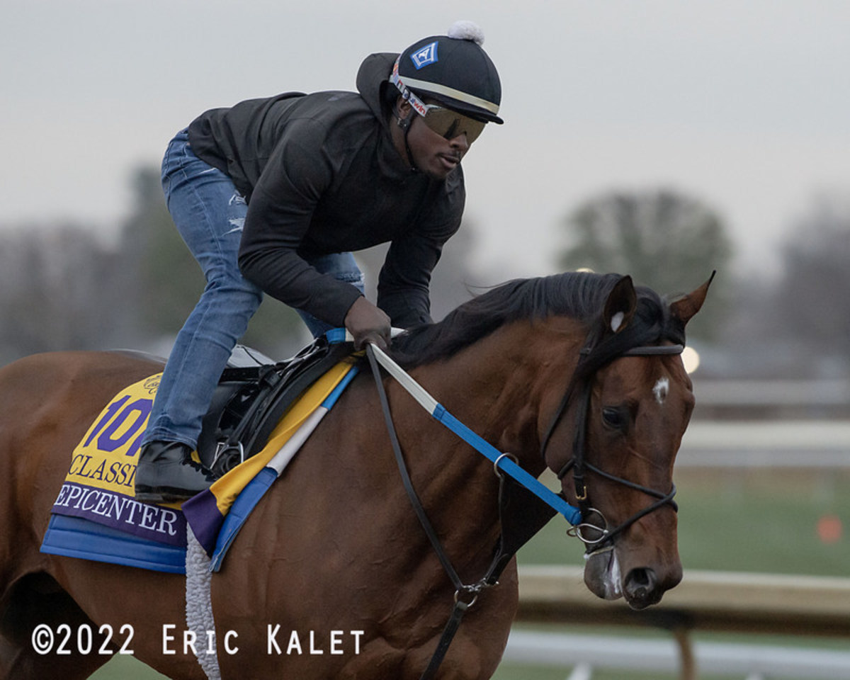 Epicenter Arrives At Coolmore After Recovering From Condylar Fracture, Two Surgeries – Horse Racing News